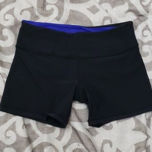 LULULEMON reversible Cycling workout shorts
